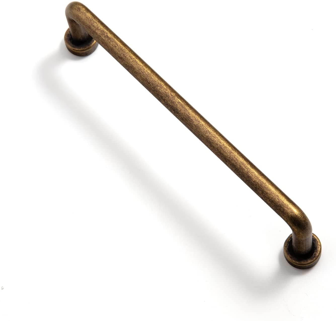 Goo-Ki Antique Brass / 5''Hole Center Antique Rustic Vintage Cabinet Bar Pulls Decorative Drawer Handles 6 Pack