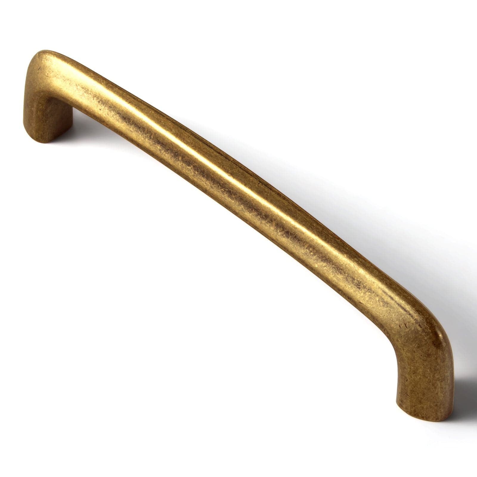 Goo-Ki Antique Brass / 5'' Hole Center Vintage Brass Cabinet Bar Pulls Classic Hardware for Antique Cabinets 6 Pack