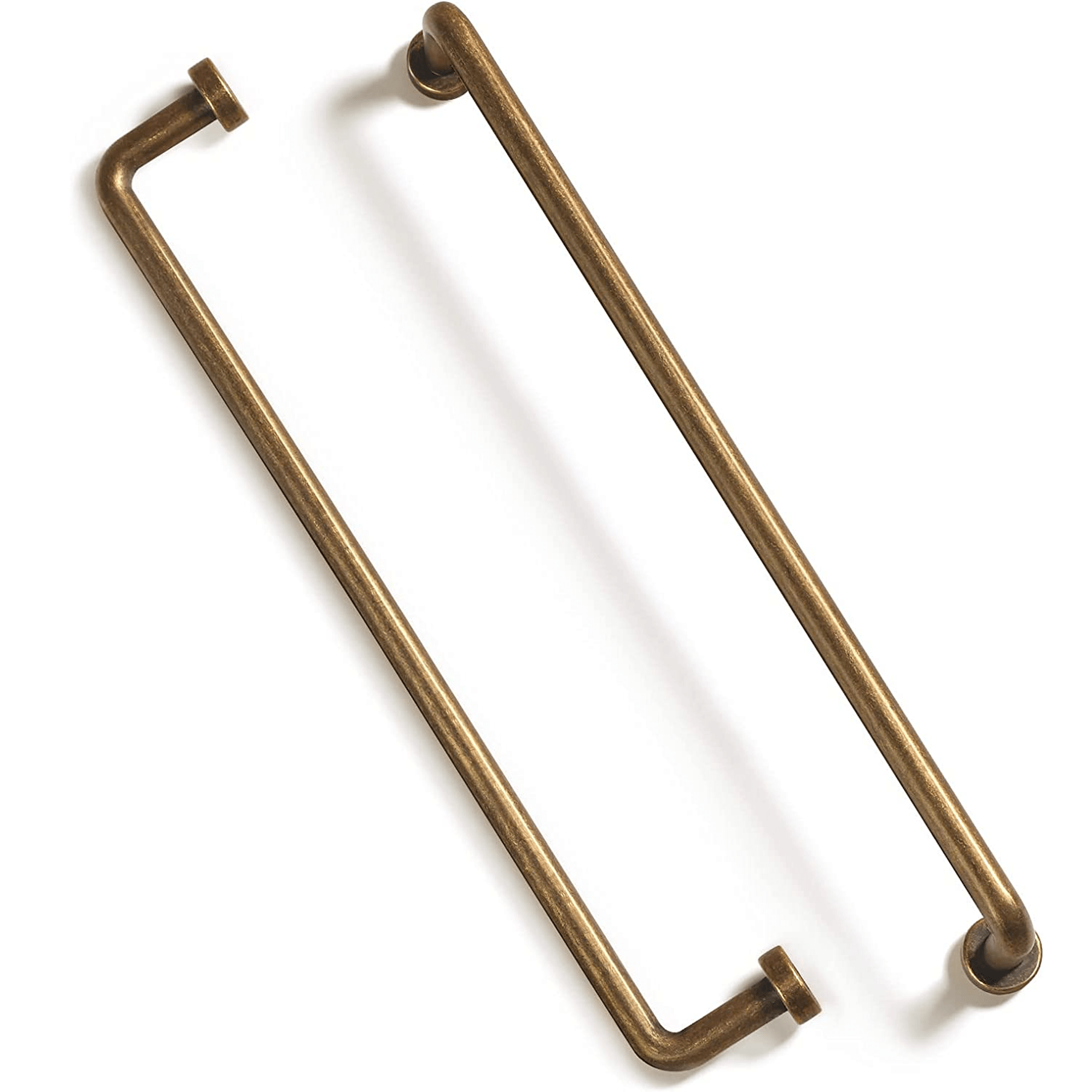 Goo-Ki Antique Brass / 7.6'' Hole Center Antique Rustic Vintage Cabinet Bar Pulls Decorative Drawer Handles 6 Pack