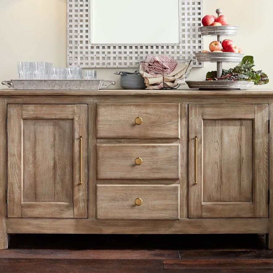 Goo-Ki Antique Brass Cabinet Pulls Affordable Luxury Vintage Drawer Knobs for Kitchen 6 Pack