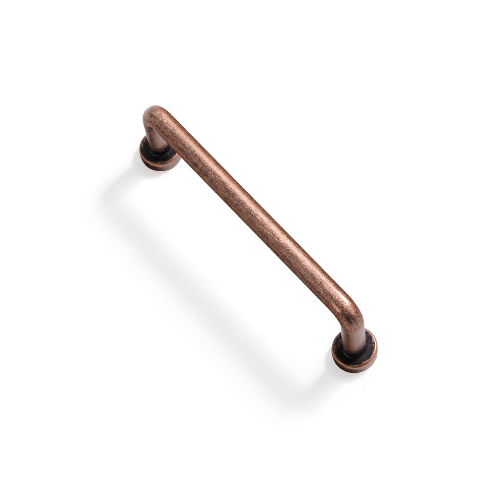 Goo-Ki Antique Copper / 3.78'' Hole Center Antique Rustic Vintage Cabinet Bar Pulls Decorative Drawer Handles 6 Pack