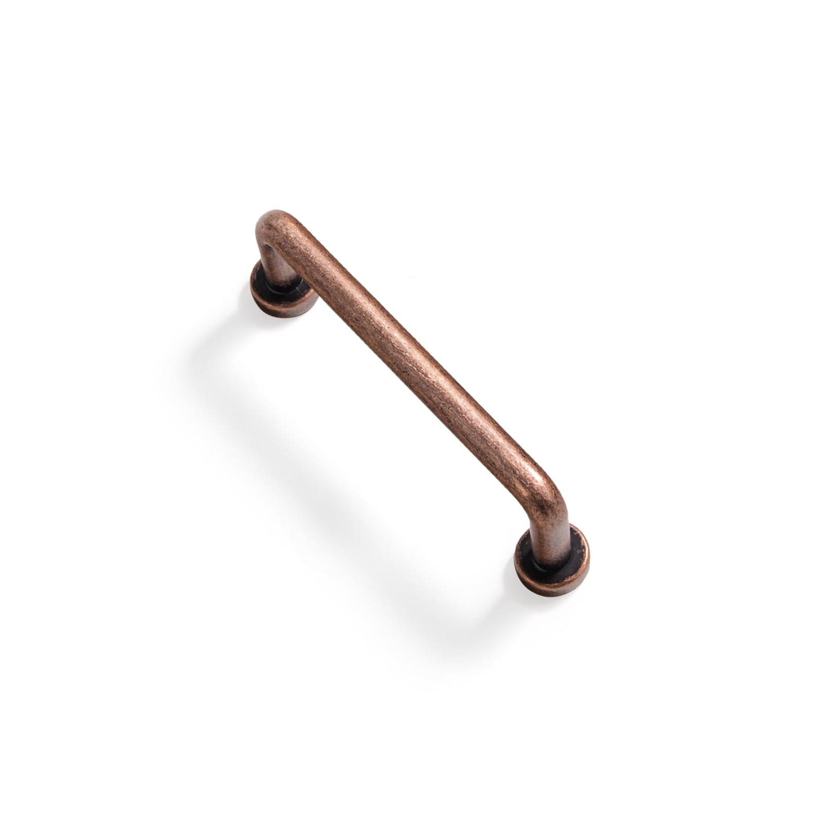 Goo-Ki Antique Copper / 3'' Hole Center Antique Rustic Vintage Cabinet Bar Pulls Decorative Drawer Handles 6 Pack