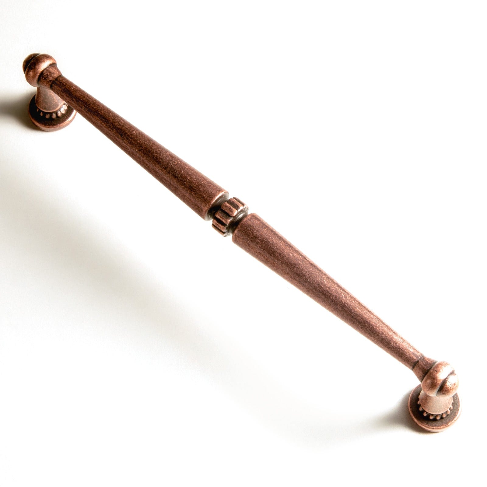 Goo-Ki Antique Copper / 6.3''Hole Center Solid Ancient Vintage Retro Bar Pull for Cupboard Dresser Bathroom 6 pack