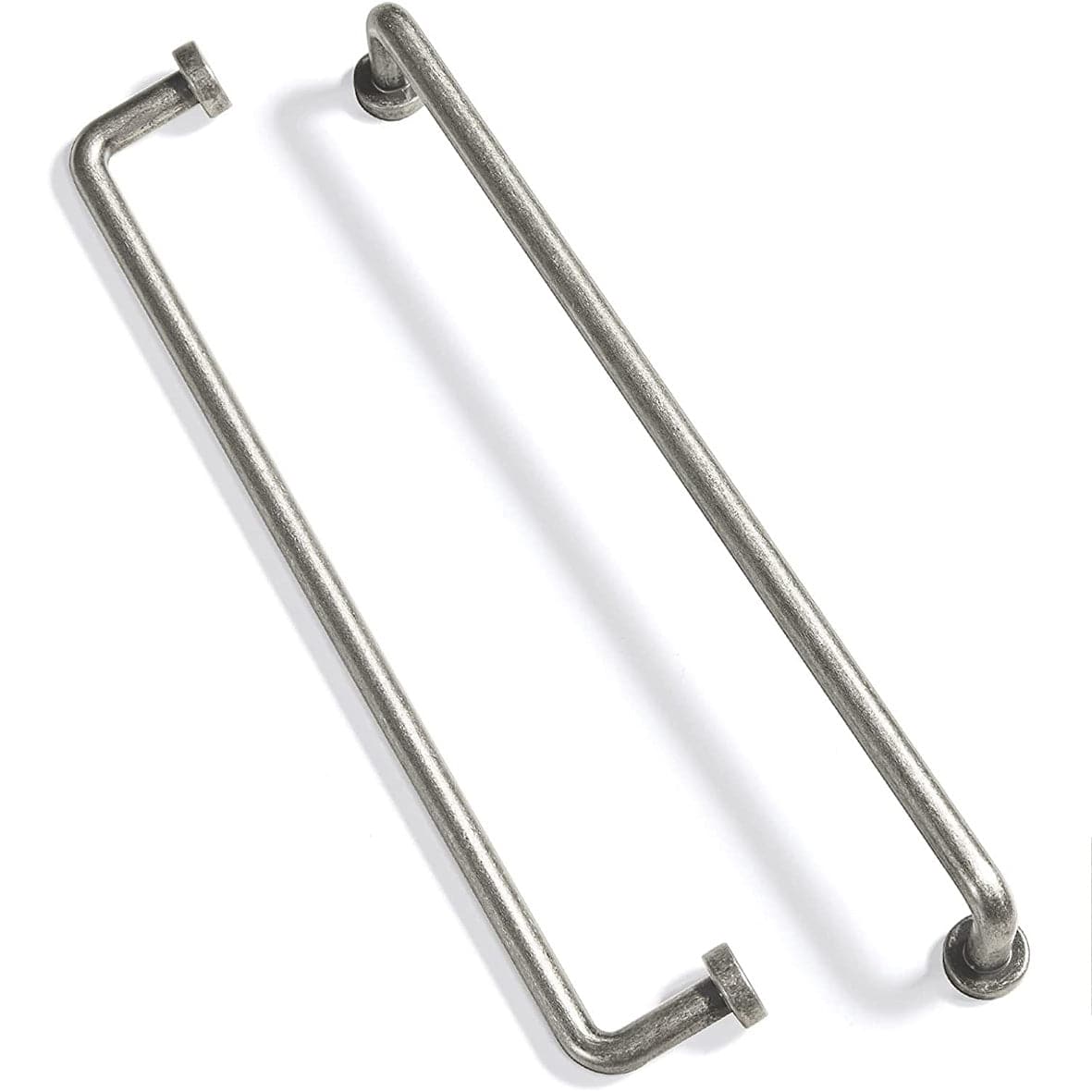 Goo-Ki Antique Silver / 7.6'' Hole Center Antique Rustic Vintage Cabinet Bar Pulls Decorative Drawer Handles 6 Pack