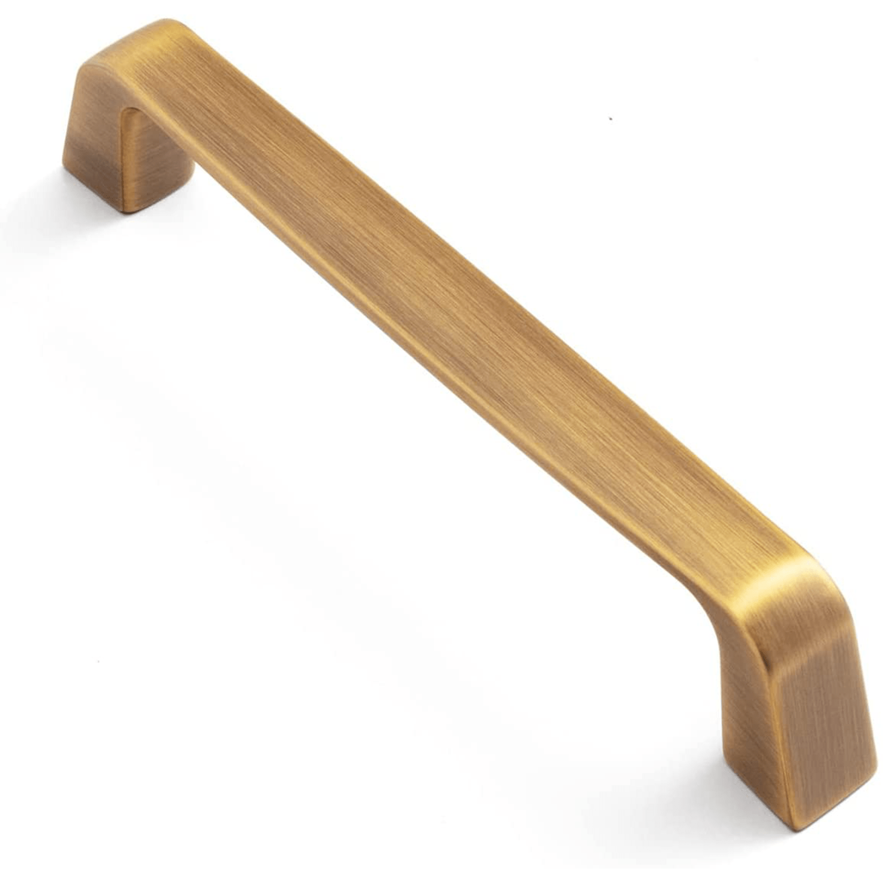 Goo-Ki Brushed brass / 5'' Hole Center Wide Cabinet Pulls Elegant Affordable Luxury Cabinet Pulls 10 Pack