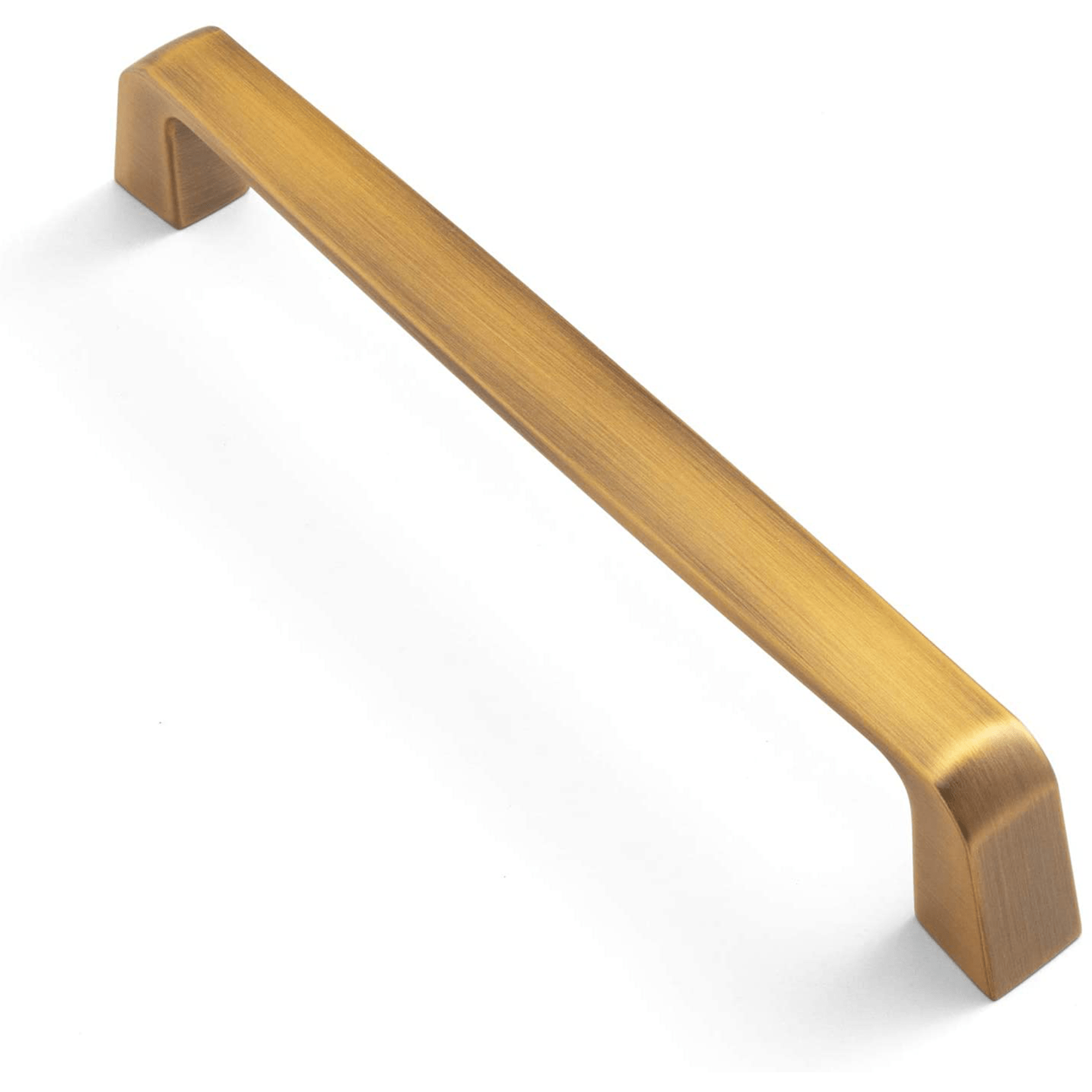 Goo-Ki Brushed brass / 6.3'' Hole Center Wide Cabinet Pulls Elegant Affordable Luxury Cabinet Pulls 10 Pack
