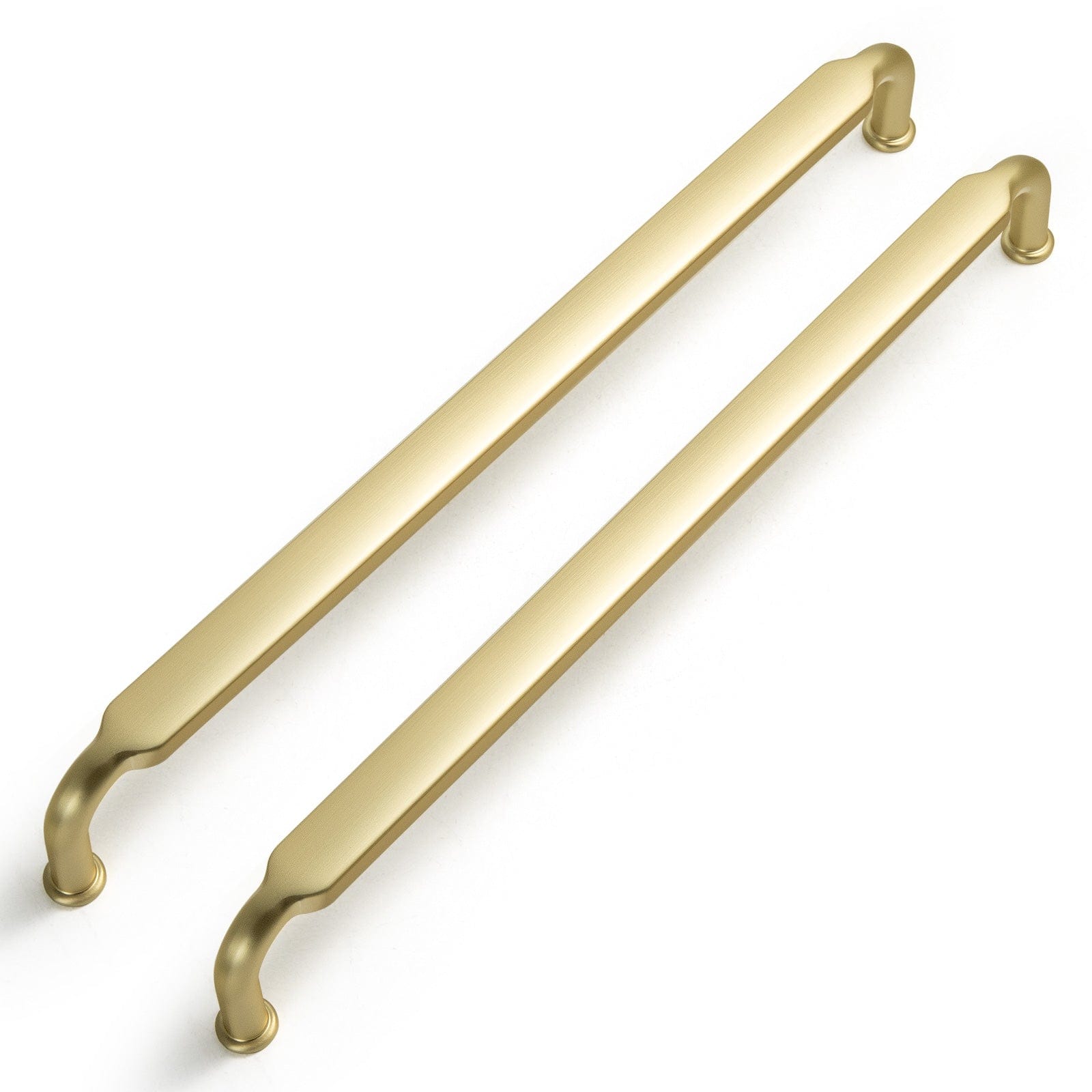 Goo-Ki Brushed Brass / 7.55'' Hole center / 6 PCS Distressed Antique Brass Cabinet Pulls American Style Drawer Pulls Retro Furniture Knob