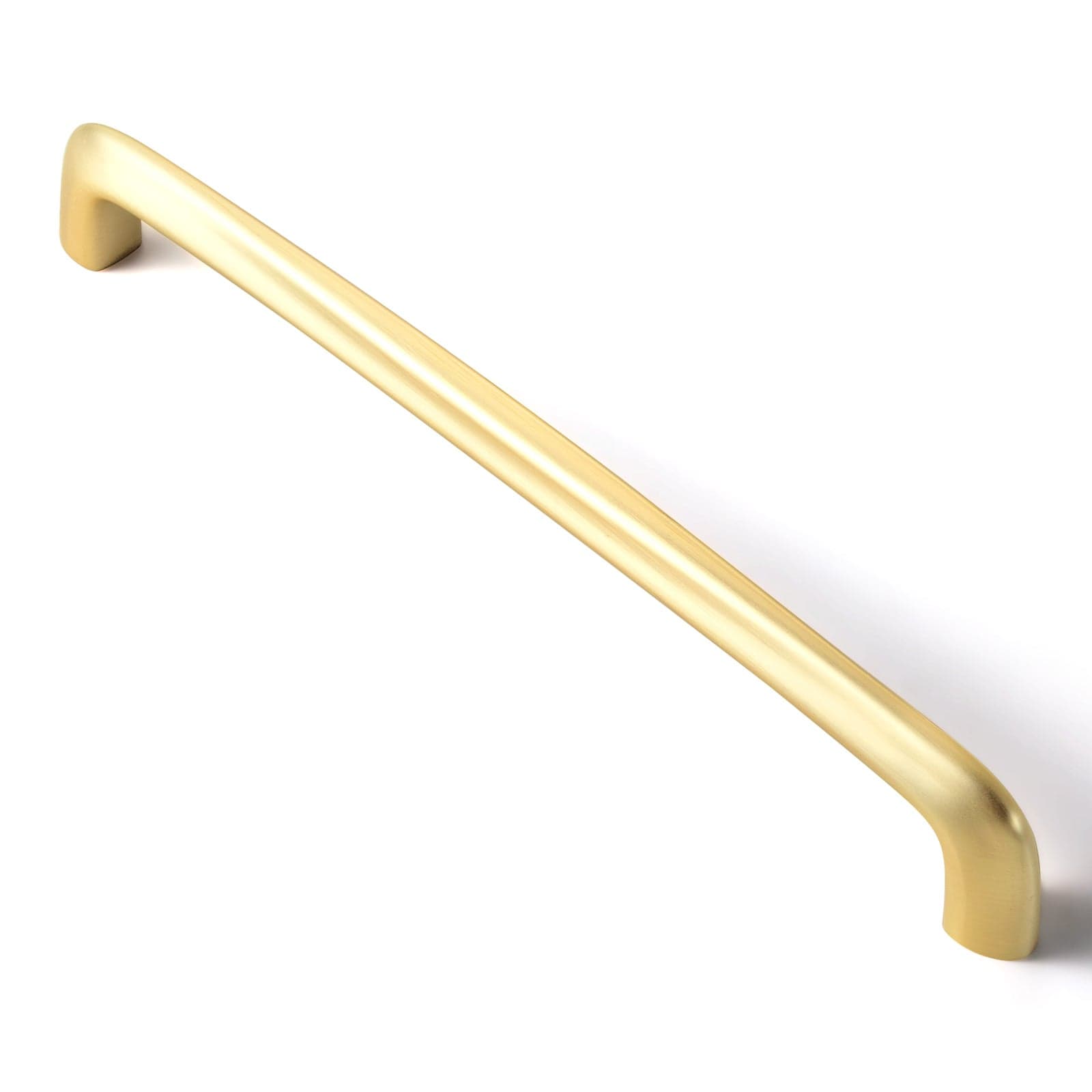 Goo-Ki Brushed Brass / 7.6'' Hole Center Vintage Brass Cabinet Bar Pulls Classic Hardware for Antique Cabinets 6 Pack