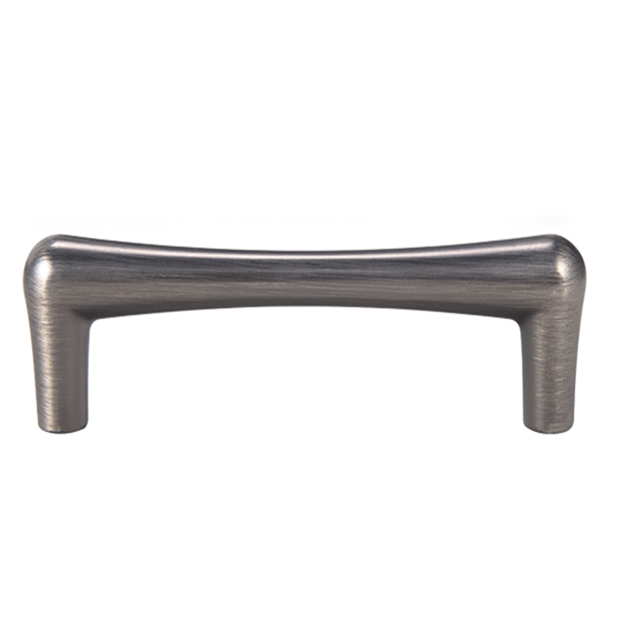 Goo-Ki Brushed Grey / 3.78'' Hole Centers Modern Minimalist Style Drawer Pulls Affordable Luxury Cabinet Pulls 6 Pack
