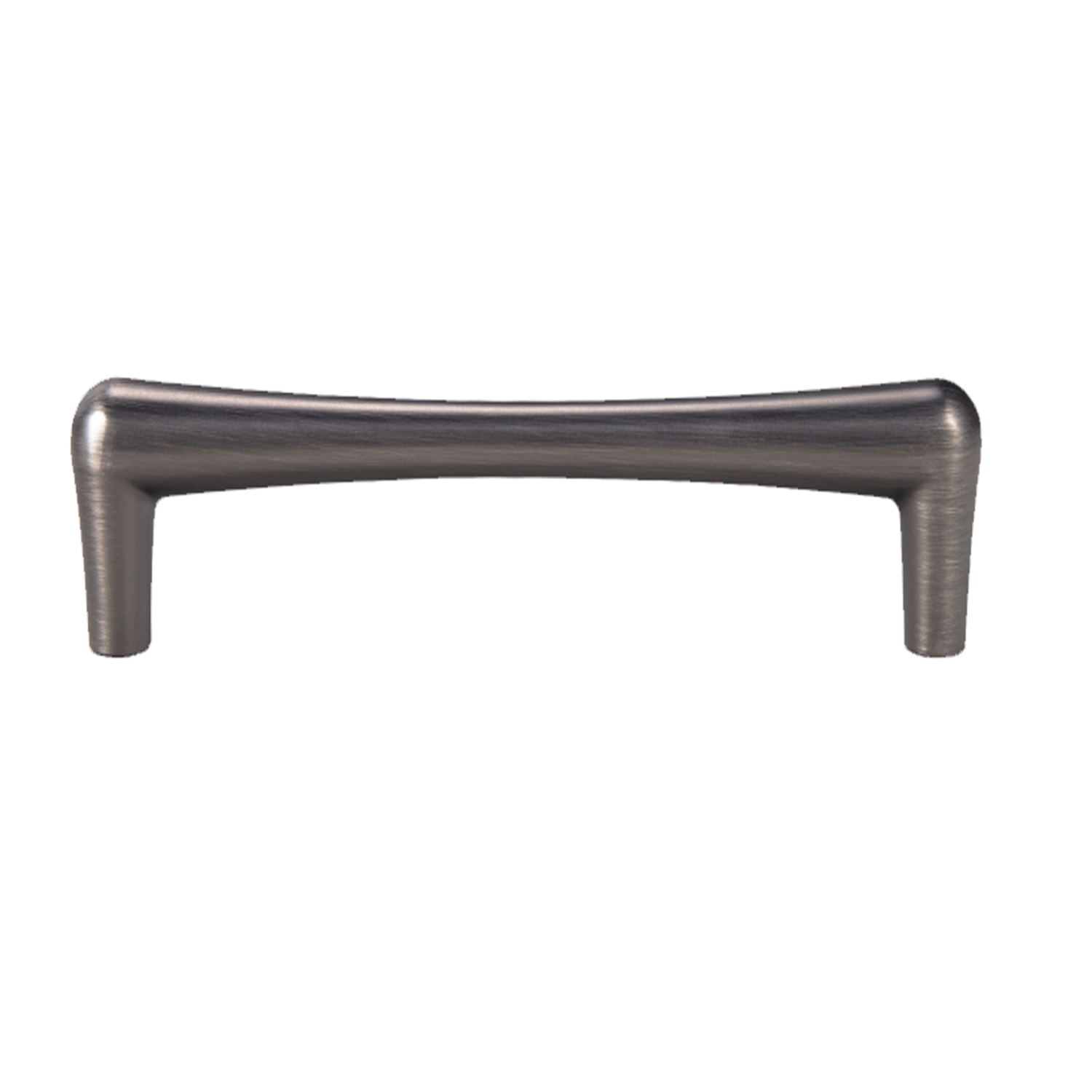 Goo-Ki Brushed Grey / 5'' Hole Centers Modern Minimalist Style Drawer Pulls Affordable Luxury Cabinet Pulls 6 Pack