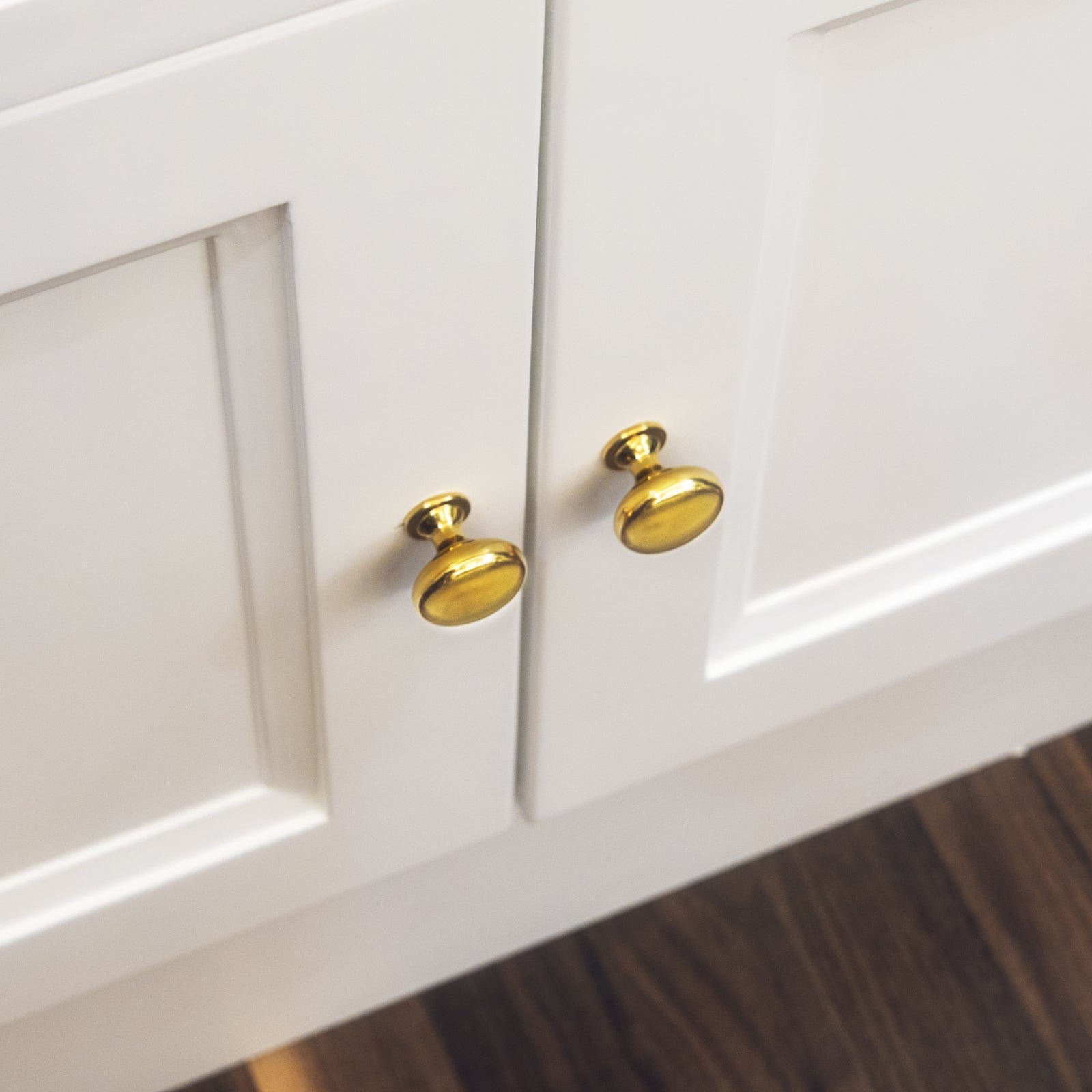 Goo-Ki Classic Dresser Knob Modern Minimalist Cabinet Knob Round Drawer Knobs 6 Pack