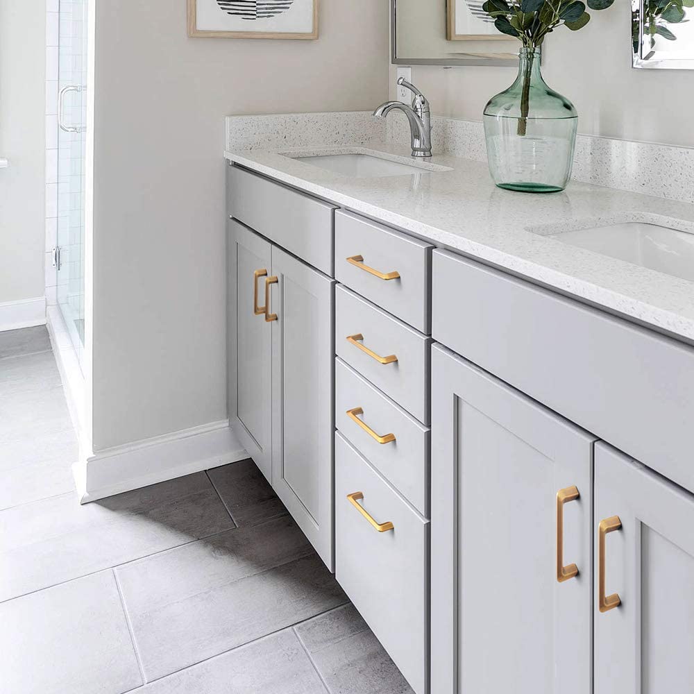 Goo-Ki Elegant Cabinet Pulls Modern Drawer Knobs Affordable Luxury Dresser Pulls 10 Pack