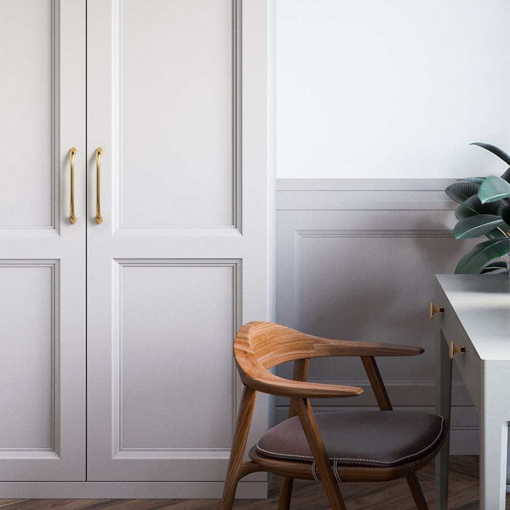 Goo-Ki Elegant Zinc Alloy Cabinet Handles Affordable Luxury Cabinet Pull Hardware 10 Pack