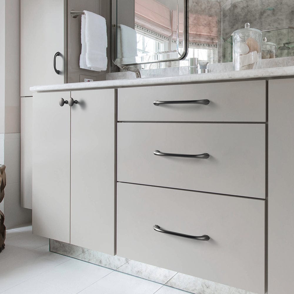 Goo-Ki Elegant Zinc Alloy Cabinet Handles Affordable Luxury Cabinet Pull Hardware 10 Pack