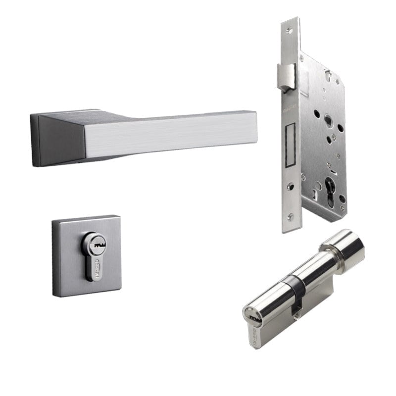 Goo-Ki Minimalist Mute Bedroom Interior Door Lock Anti-theft Furniture Hardware