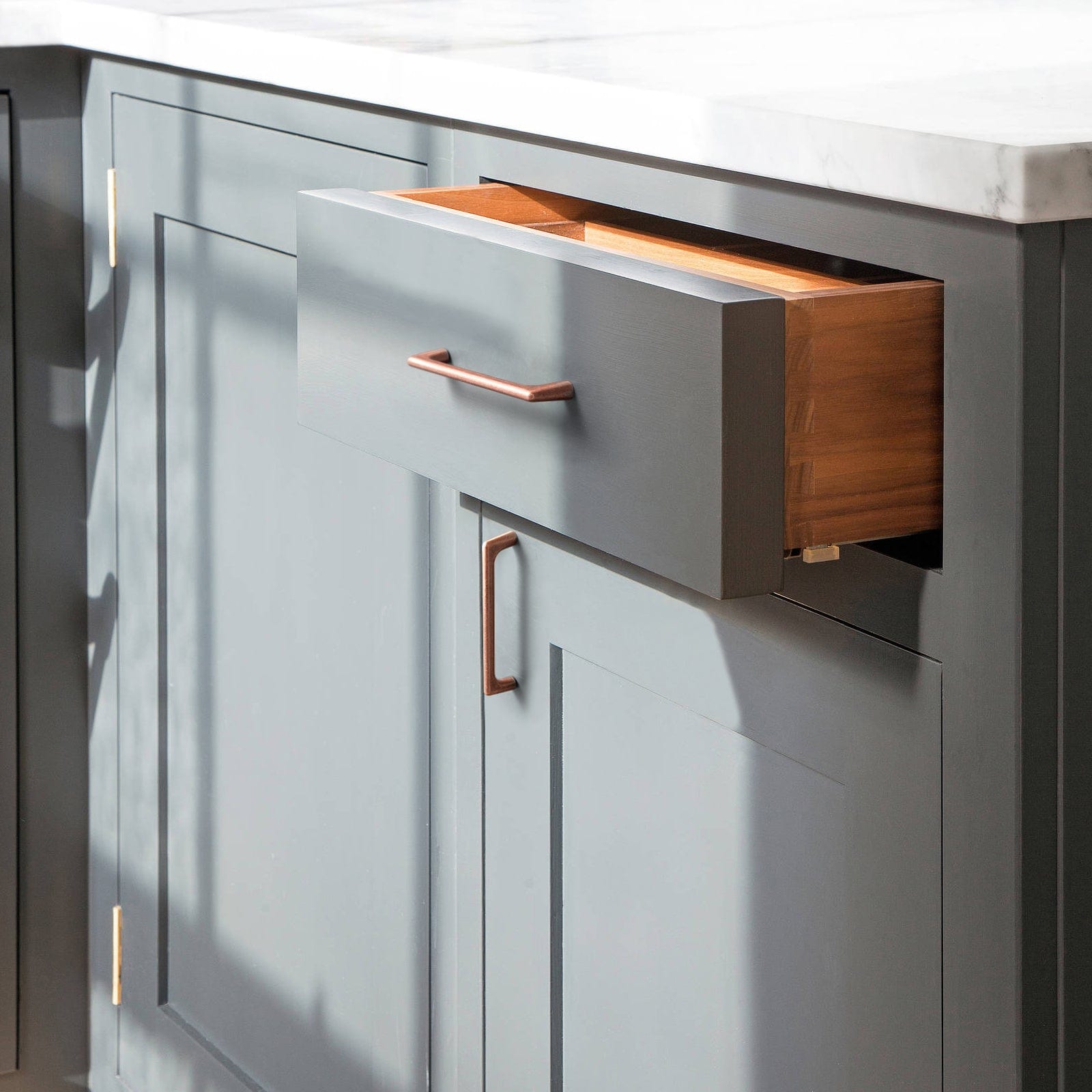 Goo-Ki Modern Cabinet Pull Luxurious Drawer Wardrobe Pulls Kitchen 6 Pack