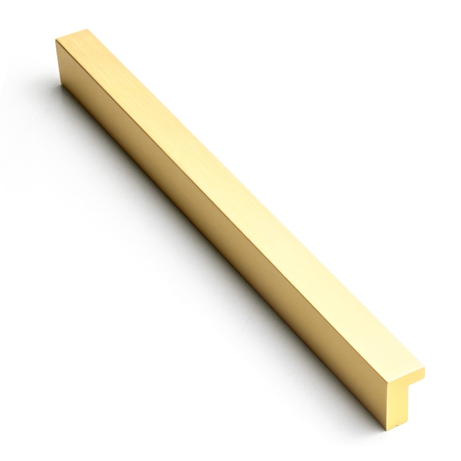 Goo-Ki Modern Drawer Handles Kitchen Cabinet Pulls Right Angle Finger Pulls 12 Pack