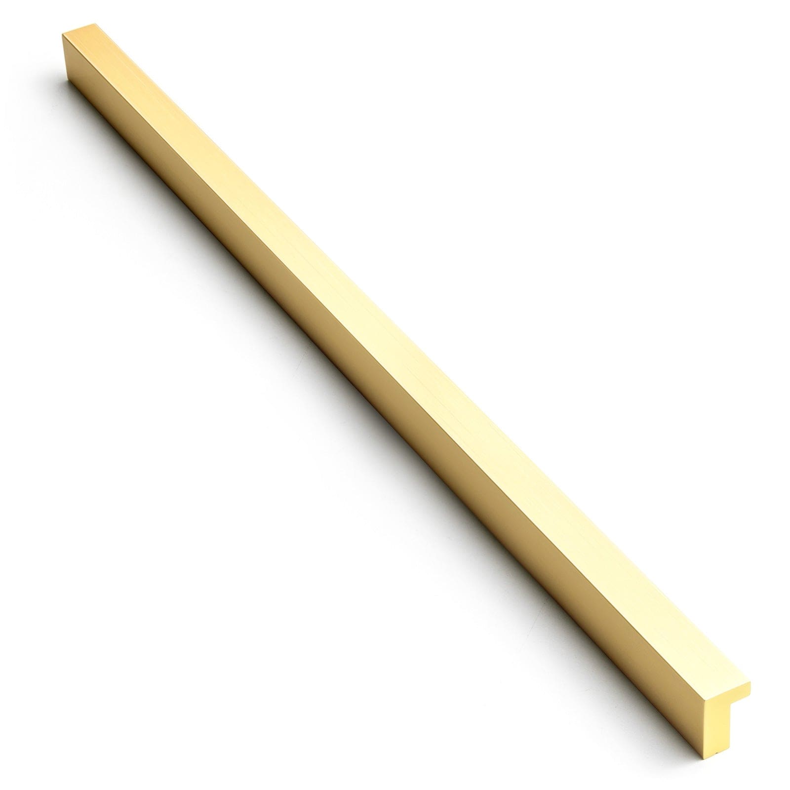 Goo-Ki Modern Drawer Handles Kitchen Cabinet Pulls Right Angle Finger Pulls 12 Pack