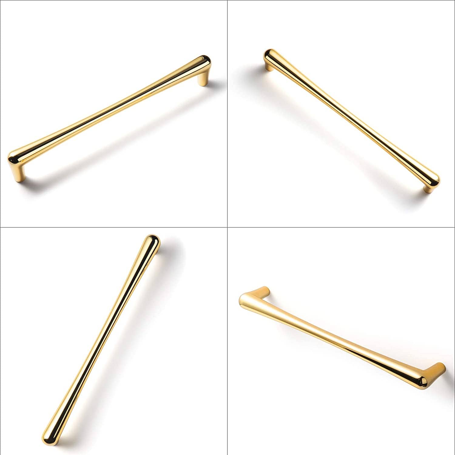 Goo-Ki Modern Minimalist Style Drawer Pulls Affordable Luxury Cabinet Pulls 6 Pack
