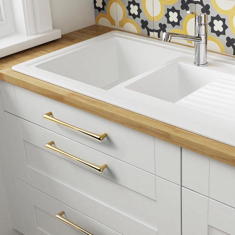 Goo-Ki Modern Minimalist Style Drawer Pulls Affordable Luxury Cabinet Pulls 6 Pack