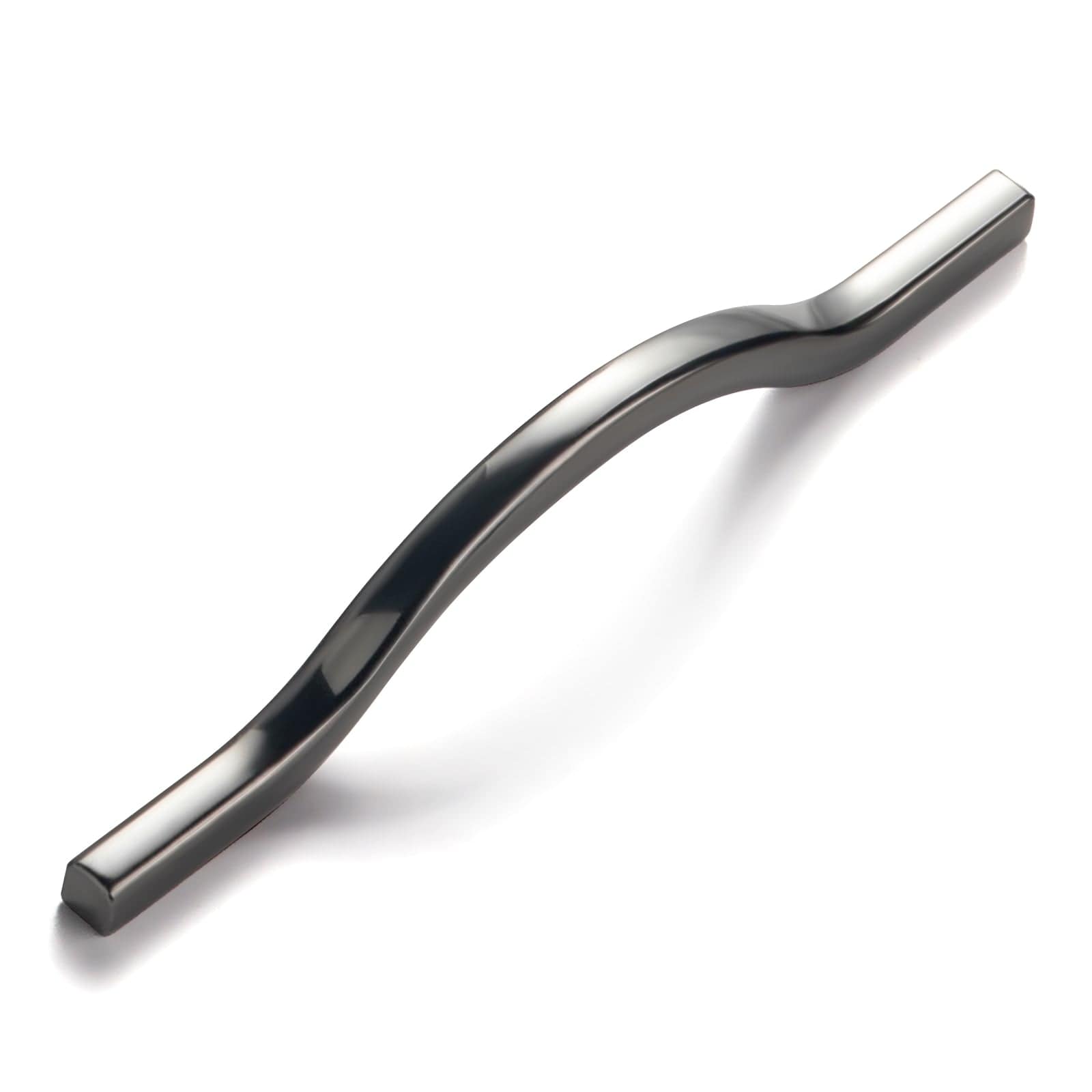 Goo-Ki Modern Wardrobe Cabinet Pulls Luxurious Drawer Pull Double Hole Center 6 Pack