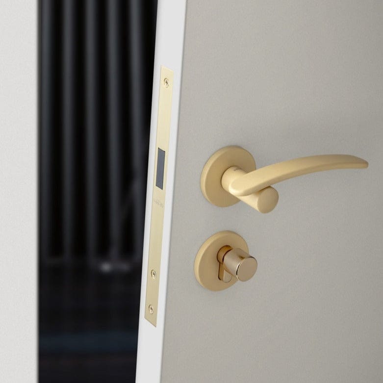 Goo-Ki Morandi Color Silent Door Lock Bedroom Interior Security Door Handle Lock