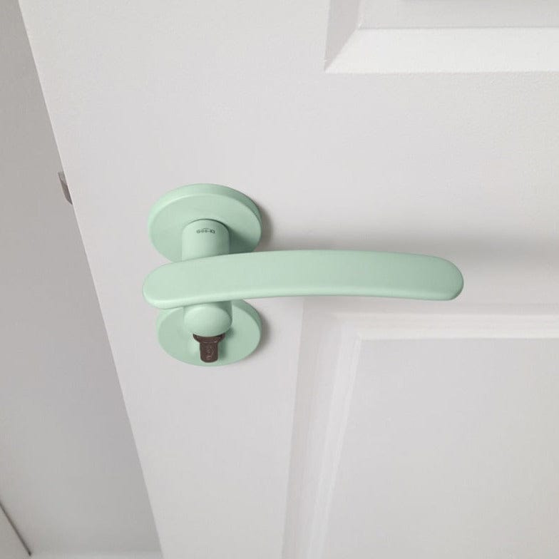 Goo-Ki Morandi Color Silent Door Lock Bedroom Interior Security Door Handle Lock