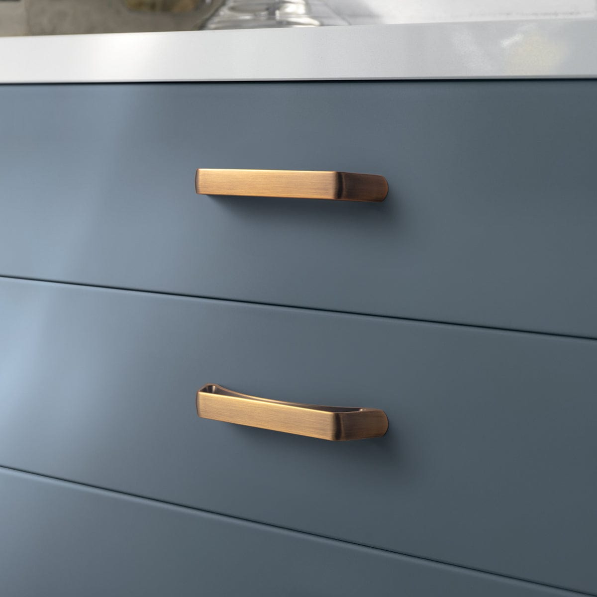 Goo-Ki No-fingerprint Wardrobe Pulls Modern Unique Hollow Knobs Cabinet Pulls 6 Pack