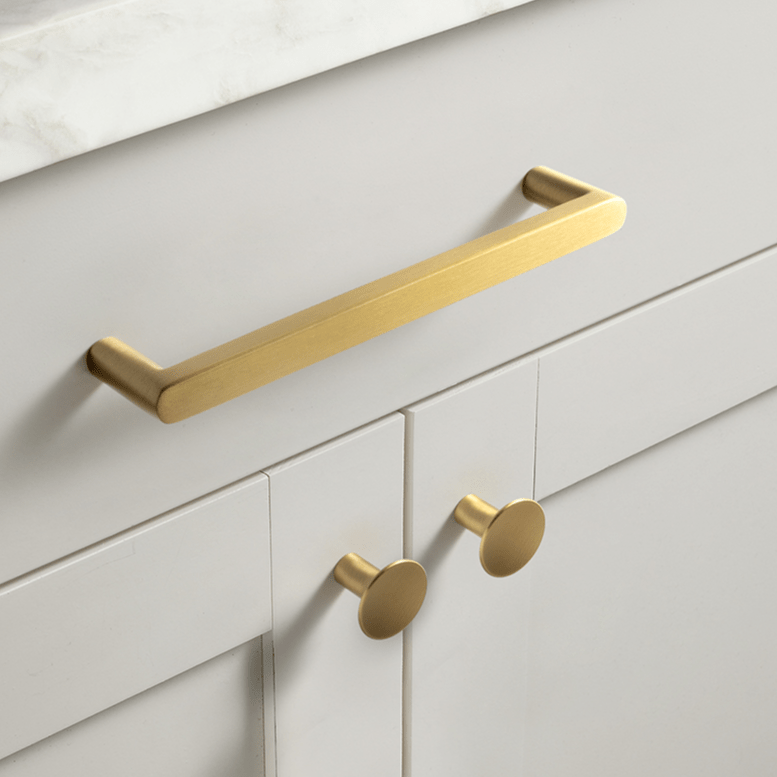 Goo-Ki Nordic Copper Cabinet Handles Brass Drawer Wardrobe Pulls 6 Pack