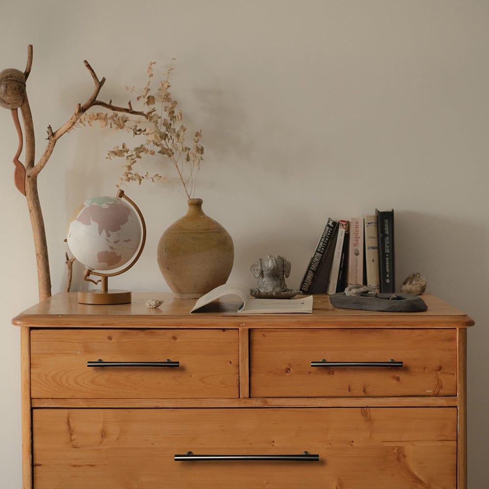 Goo-Ki Retro Antique Brass Zinc Alloy Cabinet Handles Luxury Cabinet Pull Hardware 6 Pack