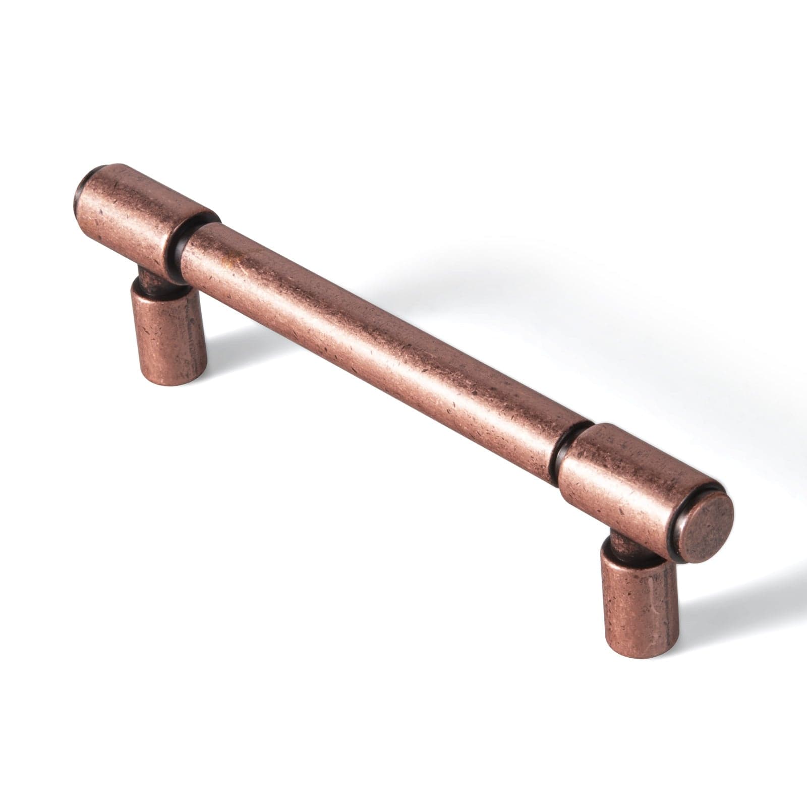 Goo-Ki Retro Bar Handle for Dresser Cupboard Vintage Bronze Ancient Pull 6 Pack