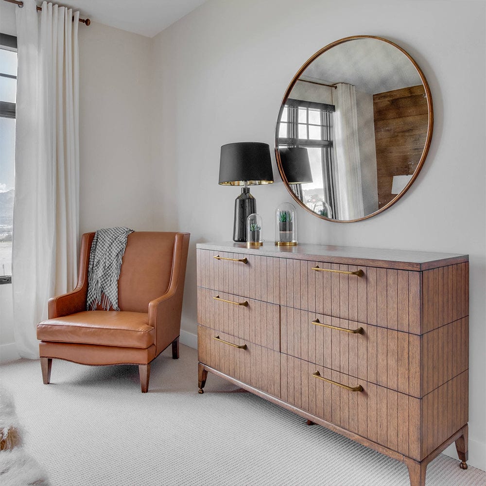 Goo-Ki Retro Drawer Pulls Vintage Hardware Mid-Century Dresser Bar Pulls 6 Pack