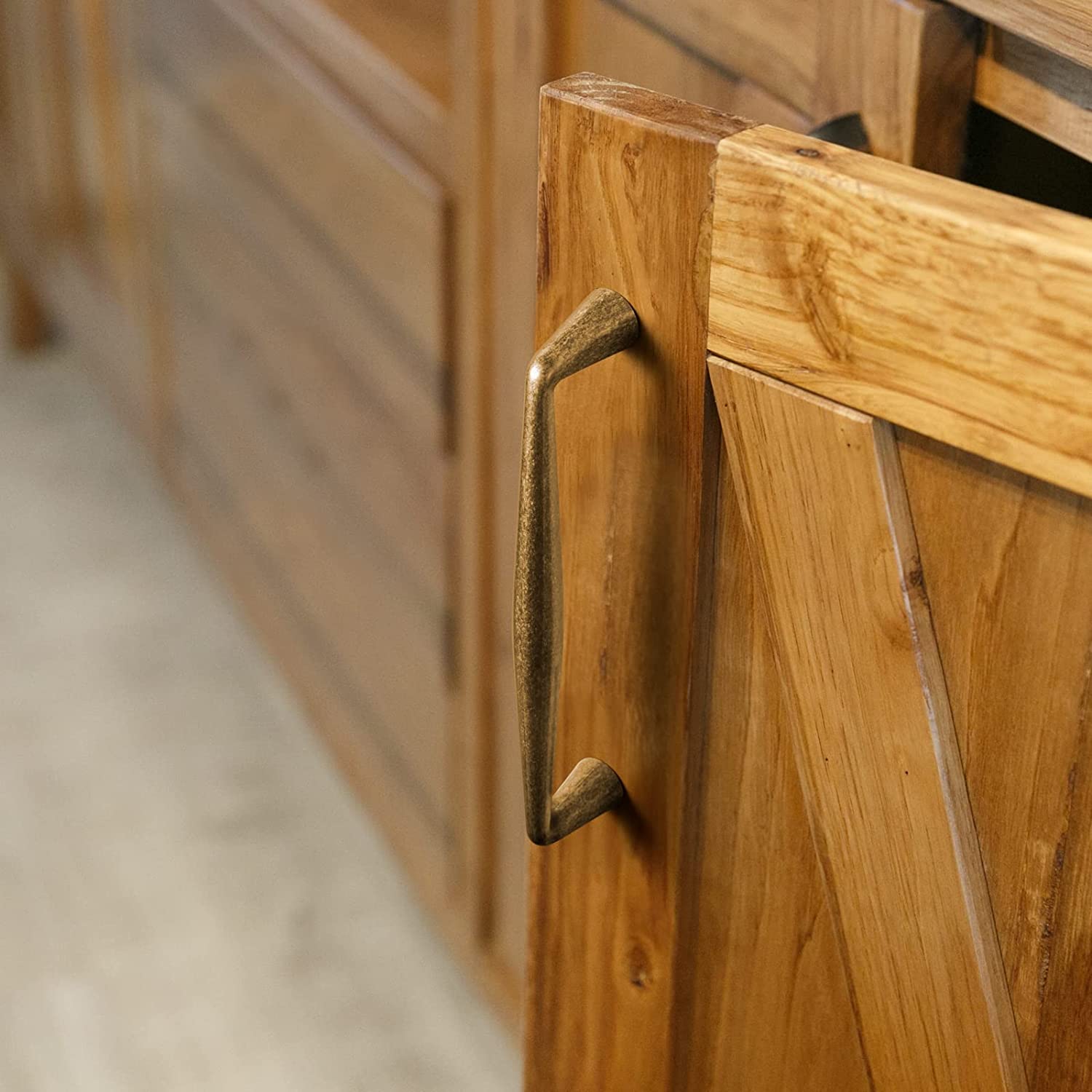 Goo-Ki Retro Durable Cabinet Pulls Luxurious Drawer Pulls for Bedroom Kitchen 6 Pack
