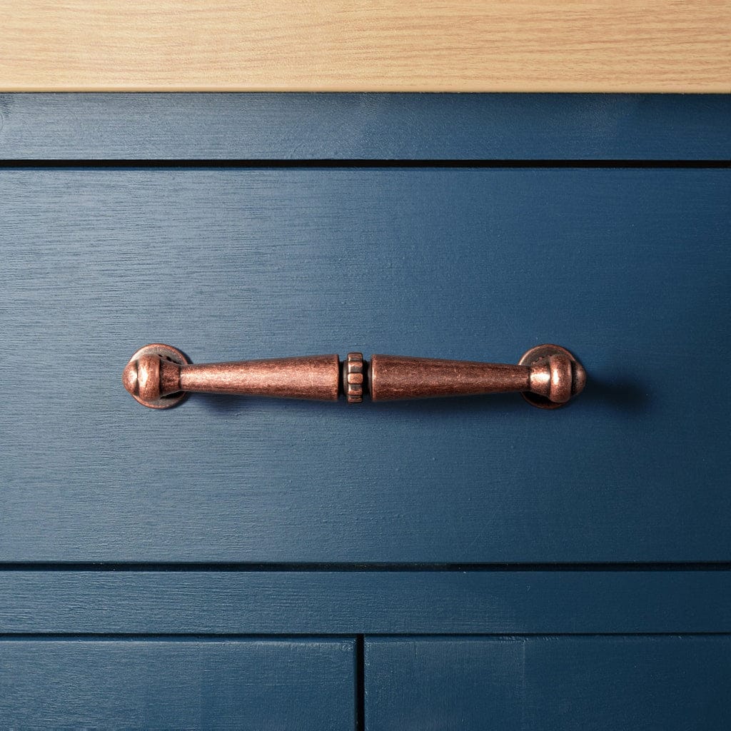Goo-Ki Solid Ancient Vintage Retro Bar Pull for Cupboard Dresser Bathroom 6 pack