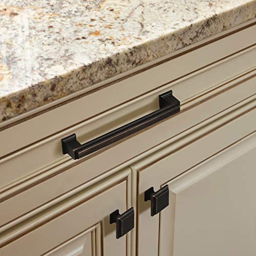 Goo-Ki Square Antique Rustic Cabinet Pulls Vintage Retro Drawer Pulls 6 pack