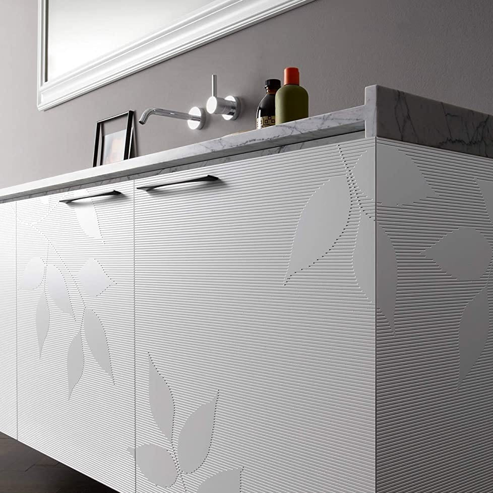 Goo-Ki Stylish Modern Cabinet Pull Wardrobe Knobs for Bedroom 6 Pack