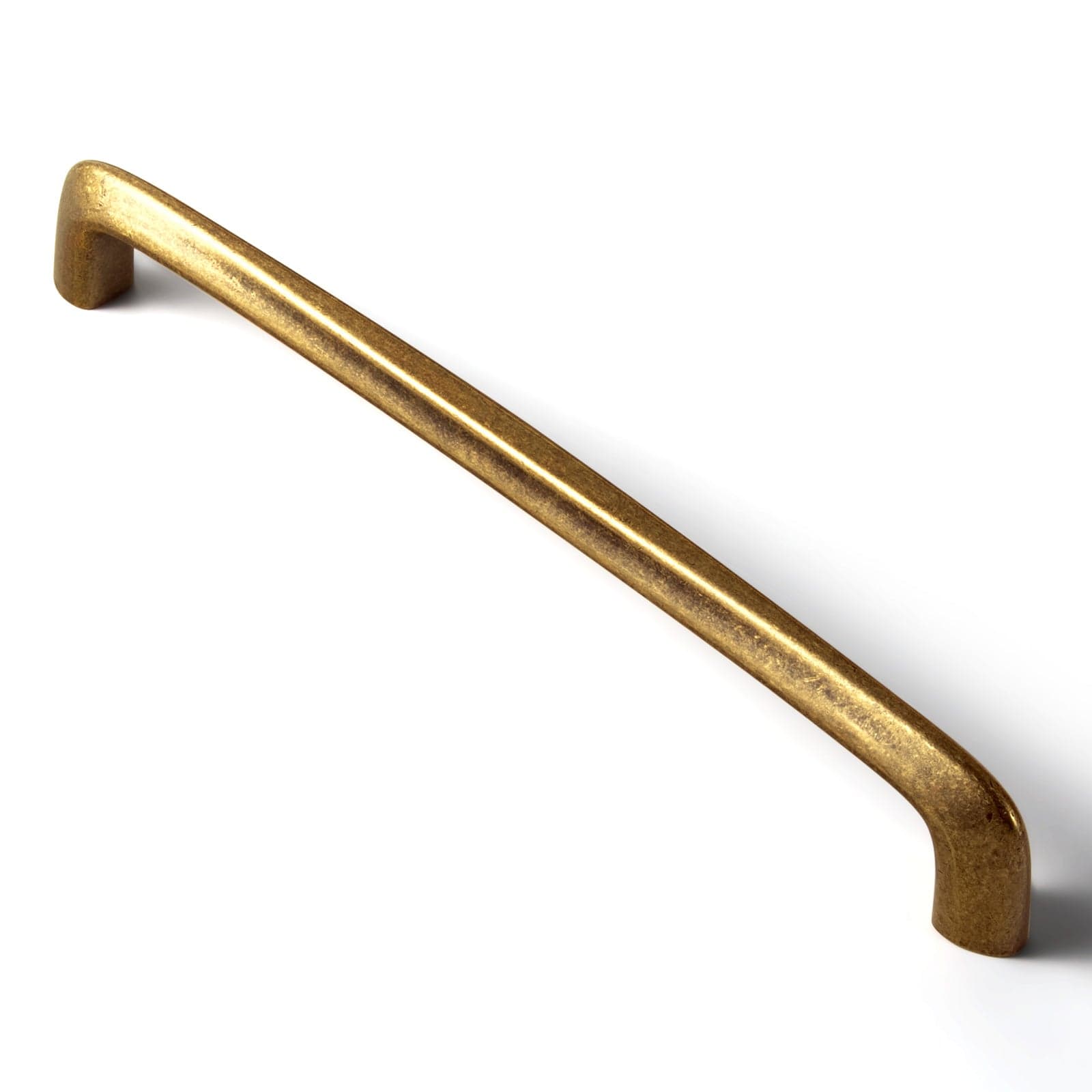 Goo-Ki Vintage Brass Cabinet Bar Pulls Classic Hardware for Antique Cabinets 6 Pack