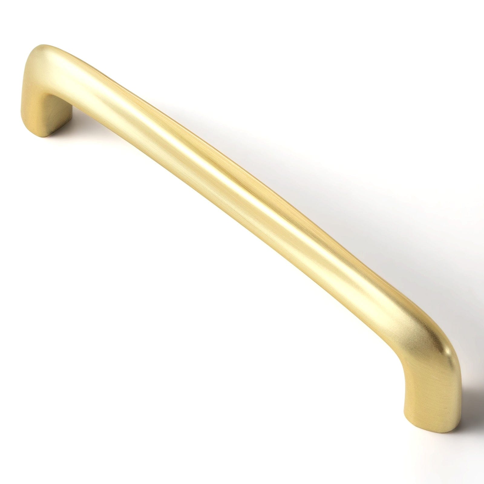 Goo-Ki Vintage Brass Cabinet Bar Pulls Classic Hardware for Antique Cabinets 6 Pack