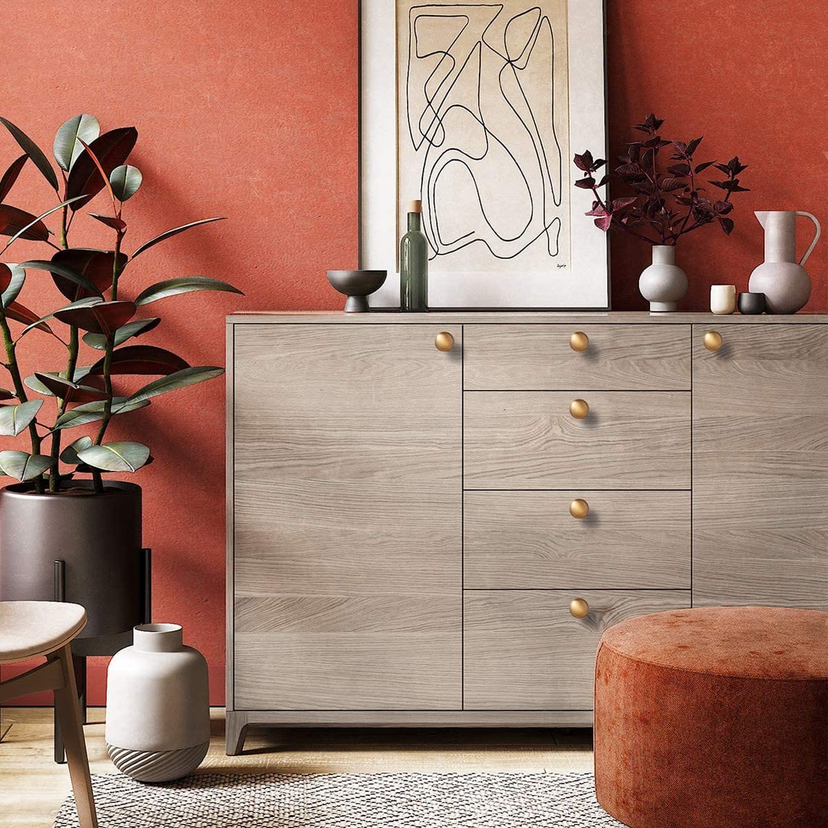 Goo-Ki Wide Cabinet Pulls Elegant Affordable Luxury Cabinet Pulls 10 Pack