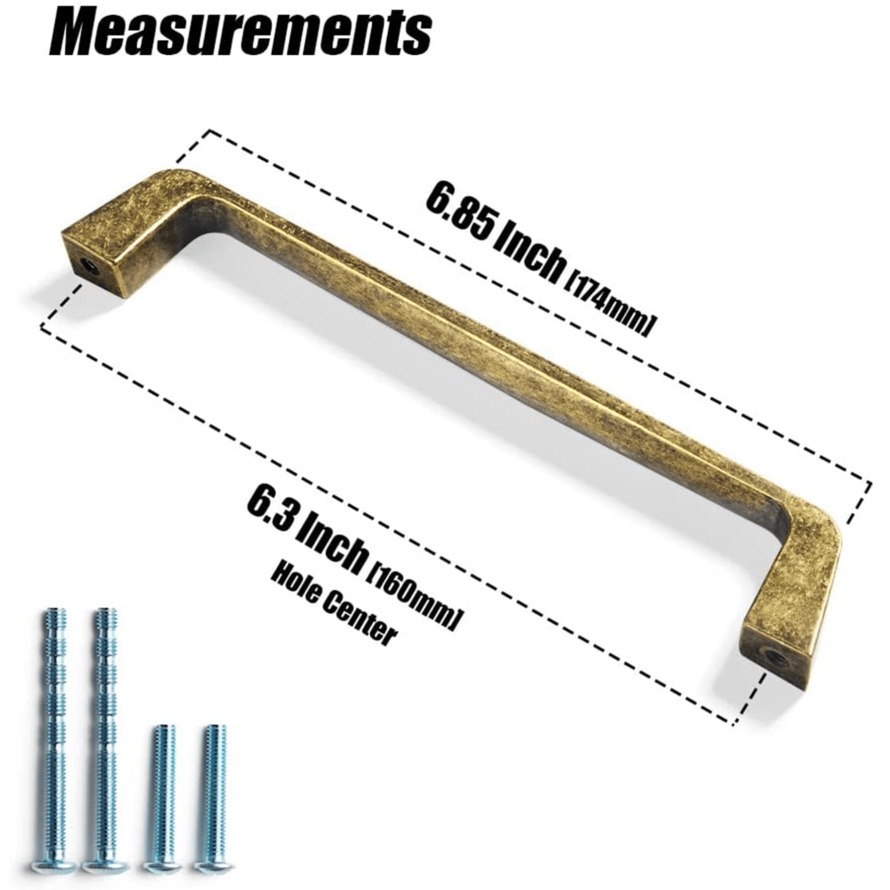 Goo-Ki Wide Cabinet Pulls Elegant Affordable Luxury Cabinet Pulls 10 Pack