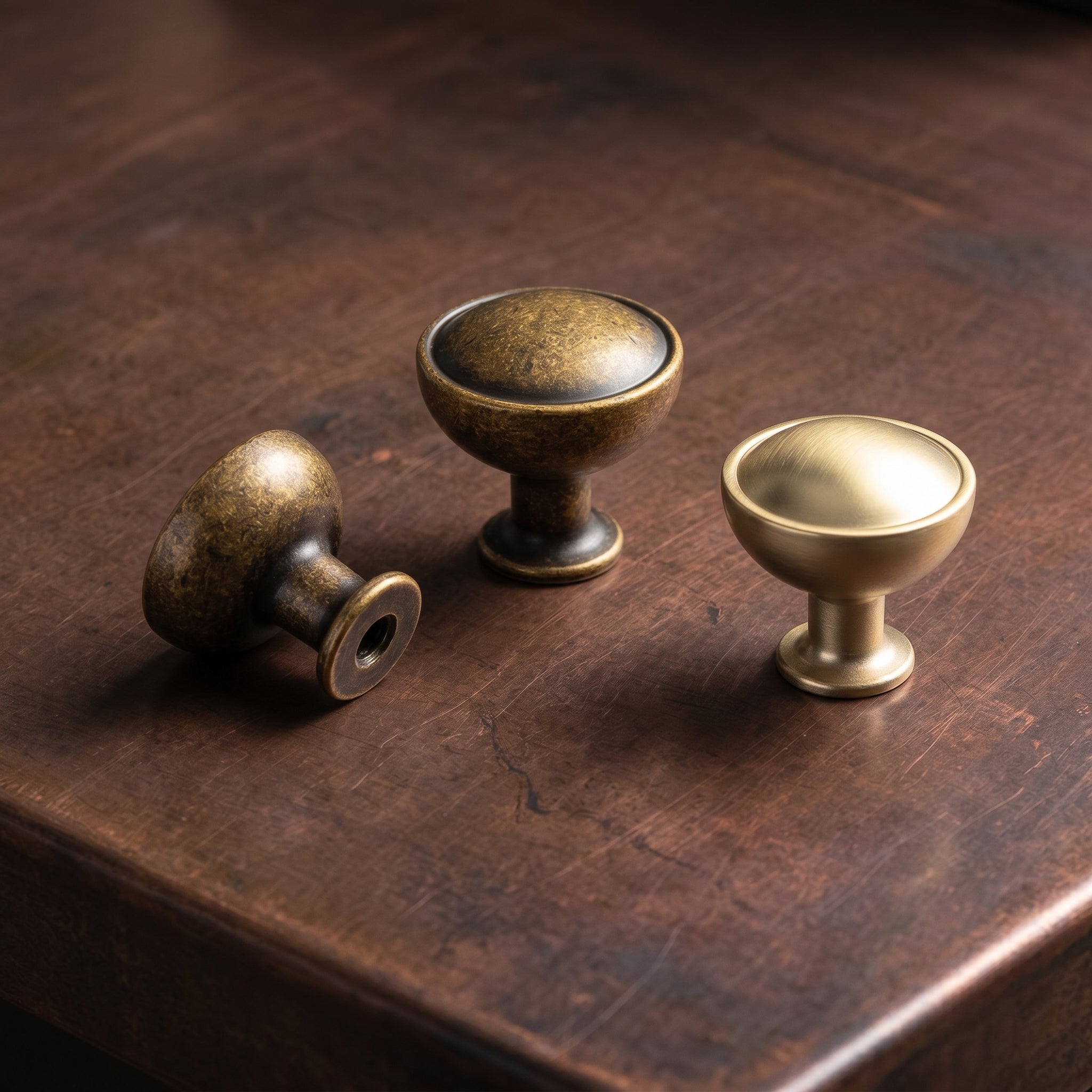 Goblet Shaped Zinc Alloy Cabinet Knobs, Vintage Wine Cup Round Drawer Knob for Kitchen Cabinet