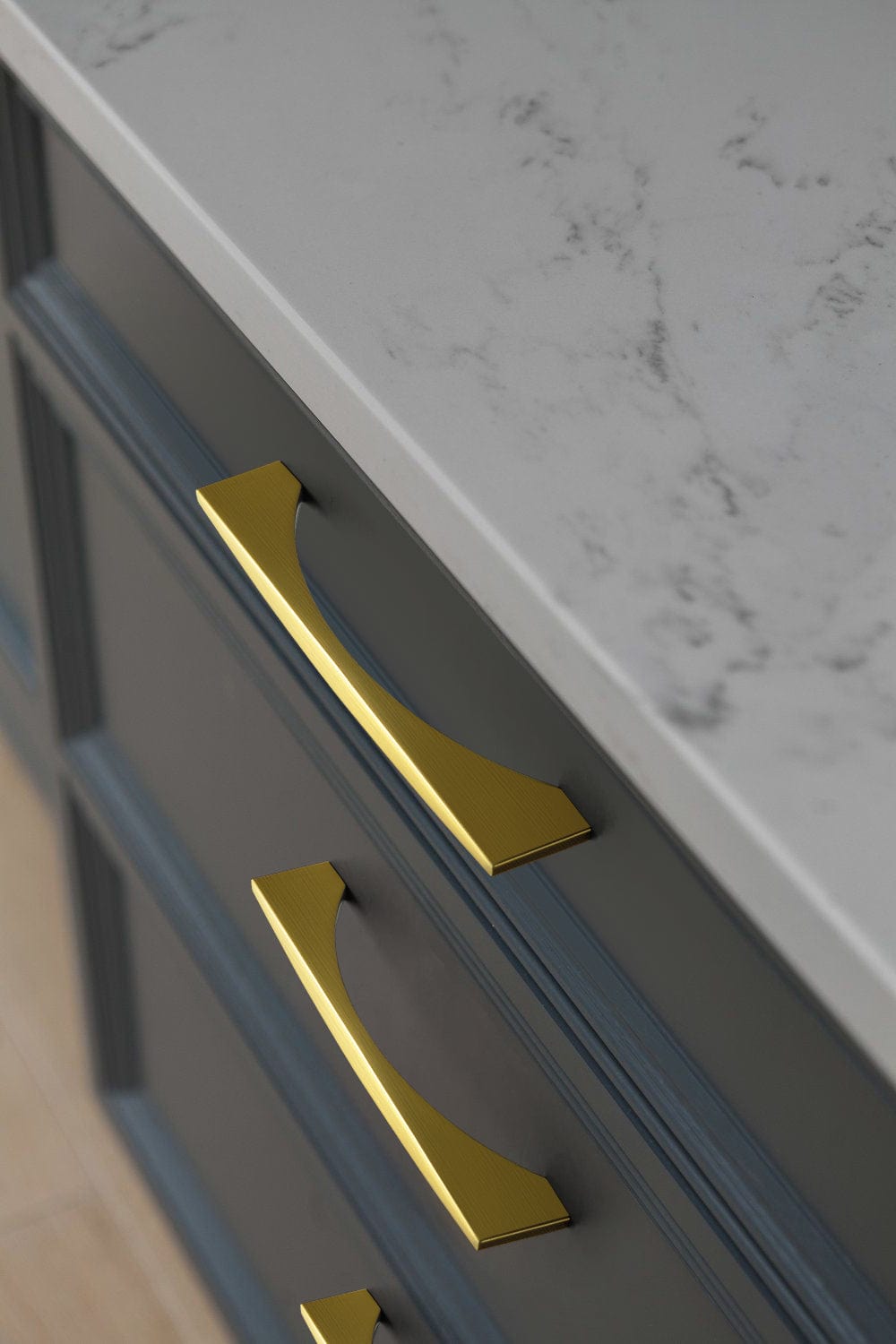 Stylish Modern Cabinet Pull Wardrobe Knobs for Bedroom