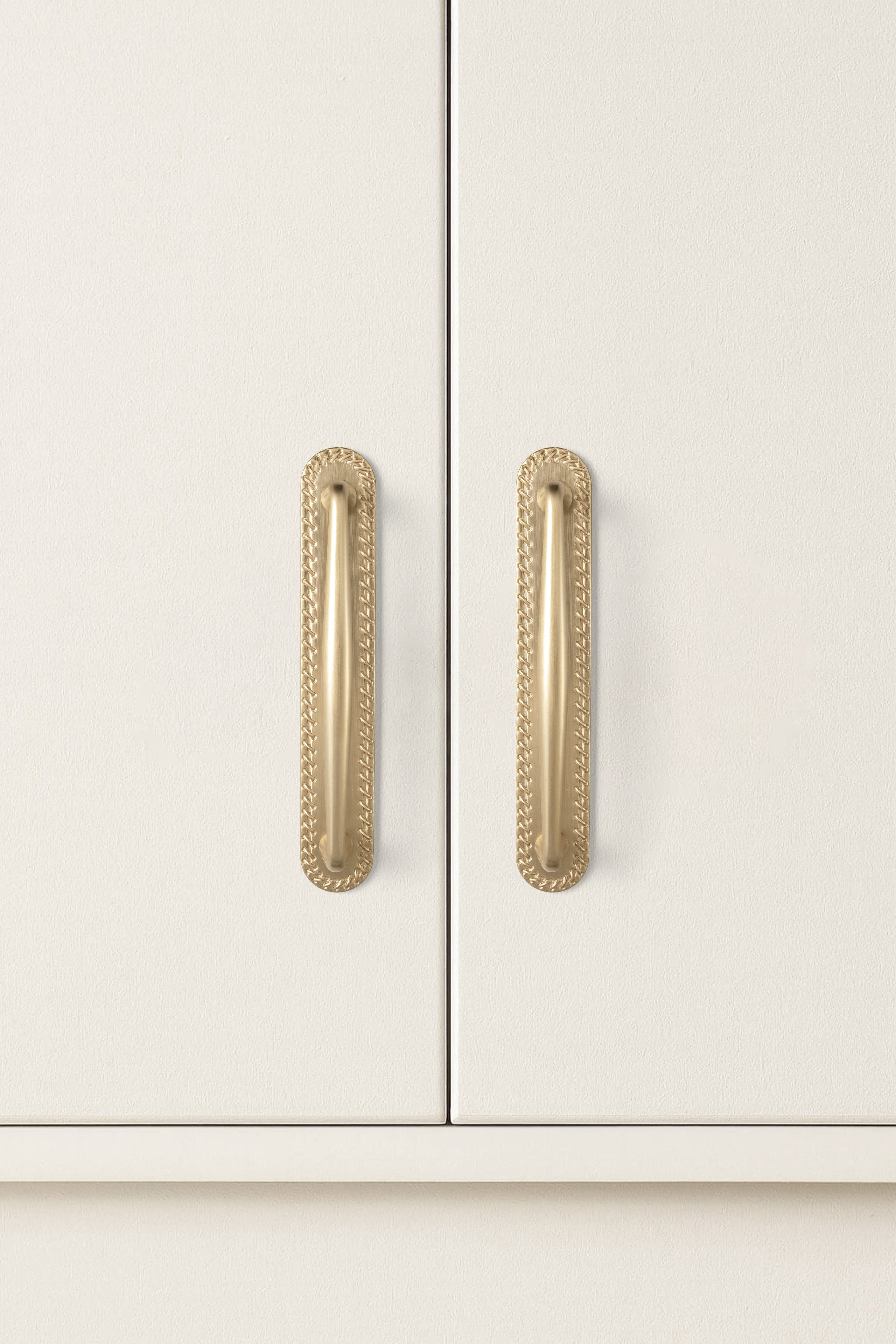 2 Pack Vintage Zinc Alloy Cabinet Pulls with Back Plate - Furniture Handles for Kitchen Cupboards