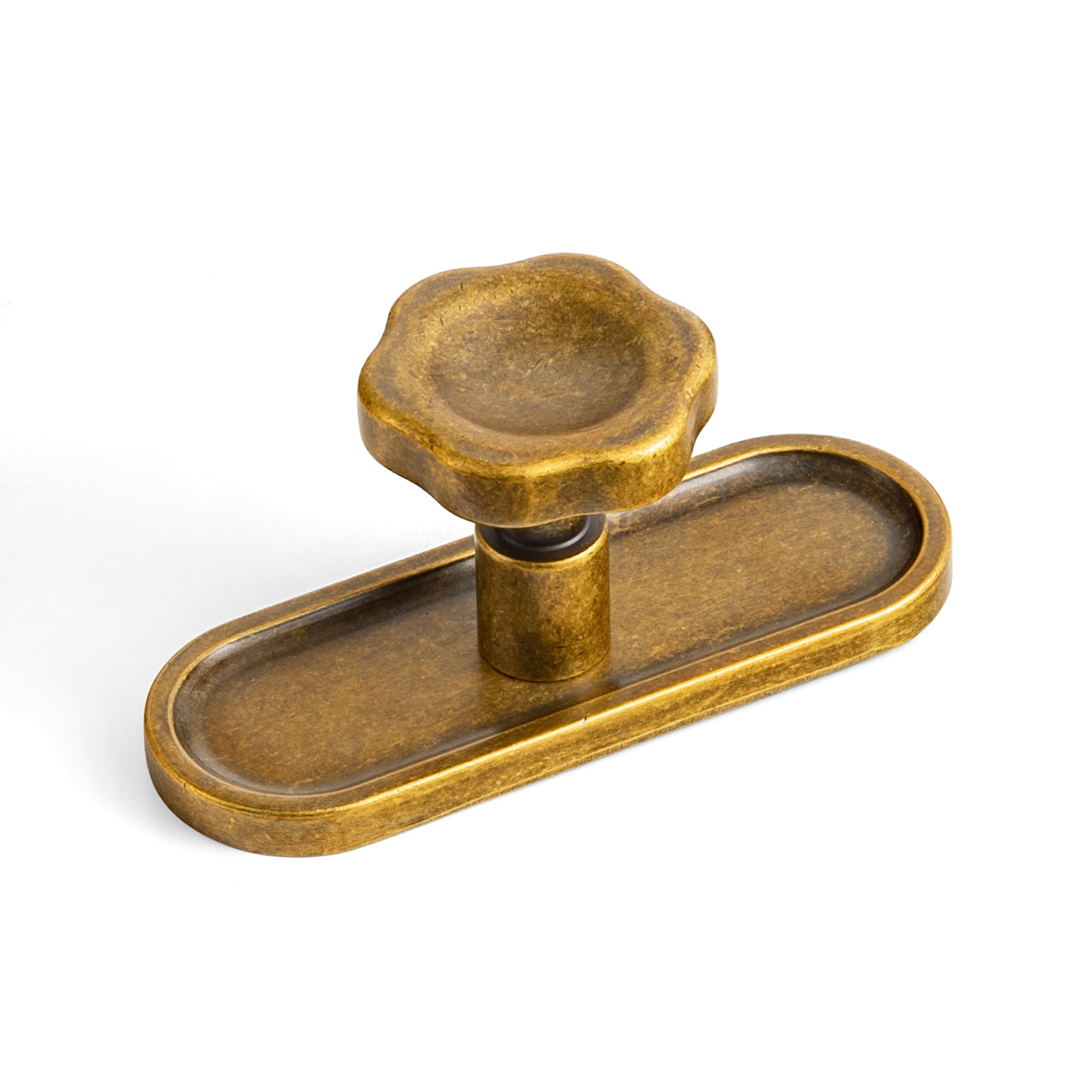 Floral Zinc Alloy Cabinet Knobs with Decorative Backplates, Assorted Multi-Shape Base Plates Furniture Drawer Knobs for Cabinet