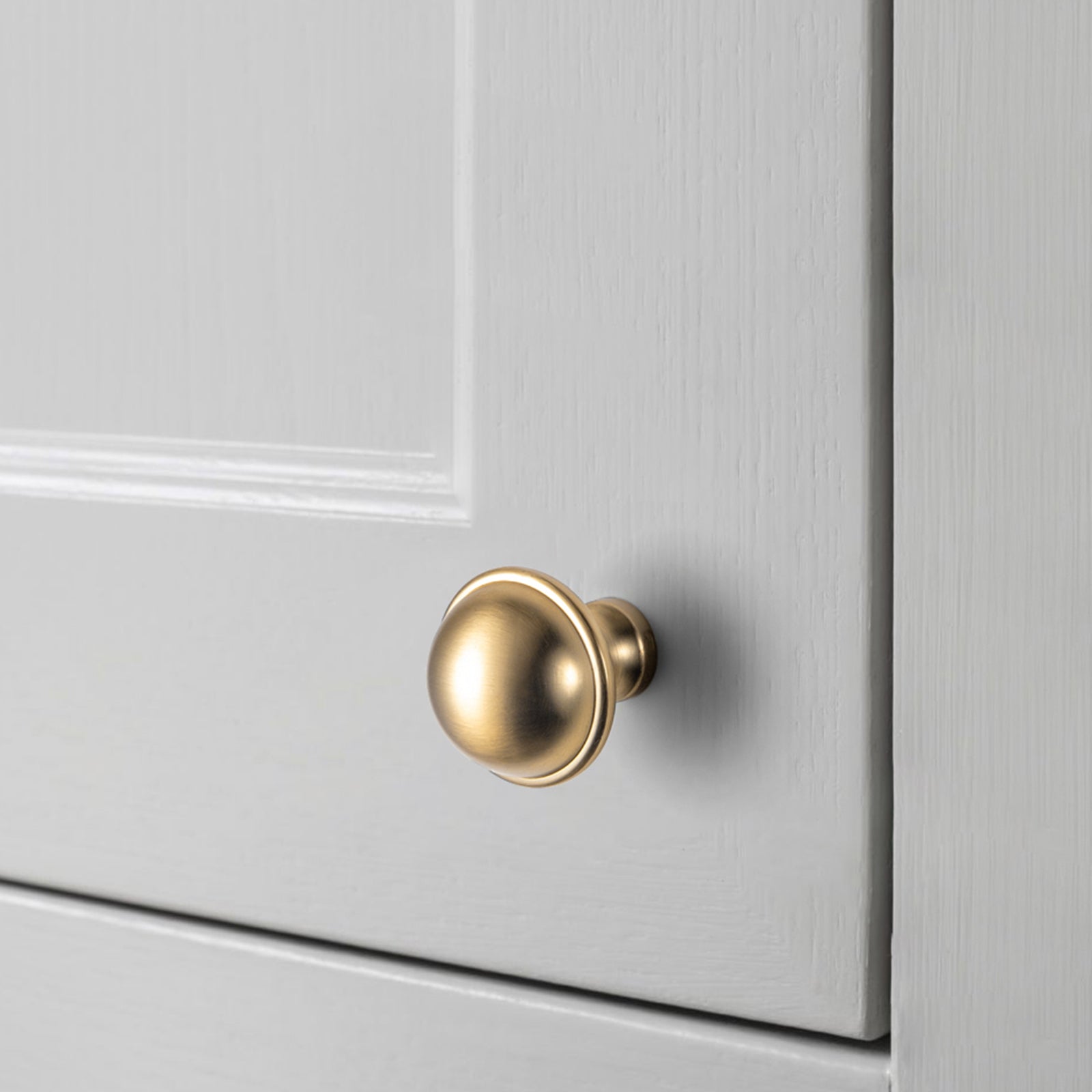 Mushroom Dome Zinc Alloy Cabinet Knobs, Classic Bulb Round Drawer Knob for Vanity Furniture Hardware