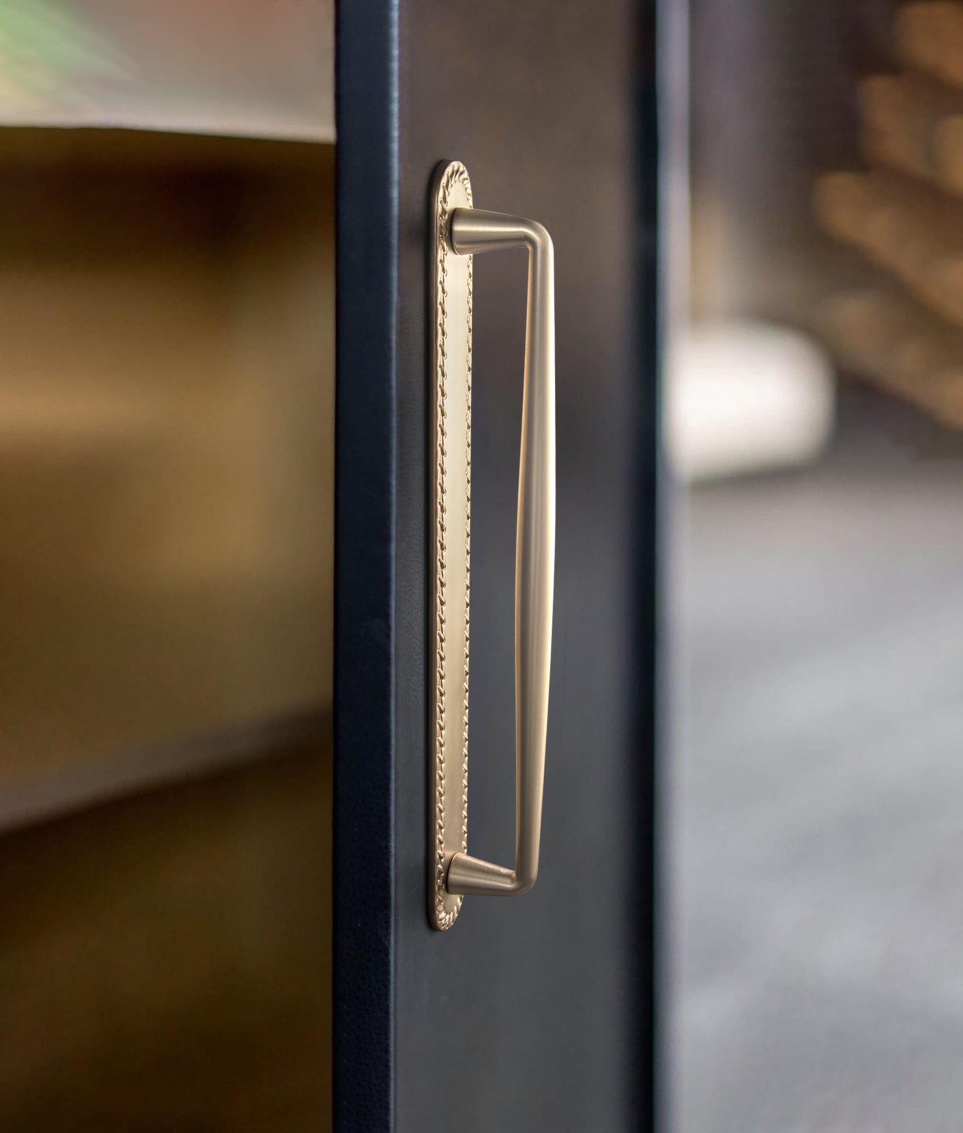 2 Pack Vintage Zinc Alloy Cabinet Pulls with Back Plate - Furniture Handles for Kitchen Cupboards