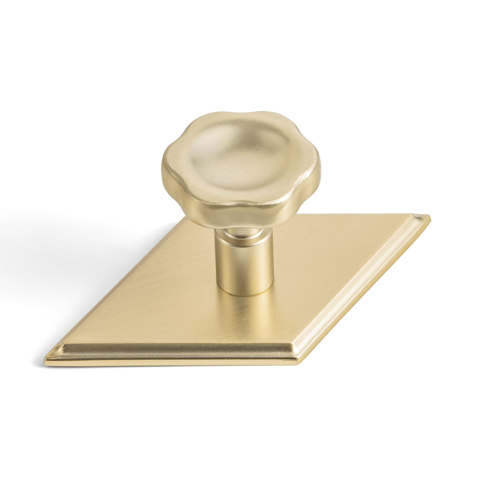 Floral Zinc Alloy Cabinet Knobs with Decorative Backplates, Assorted Multi-Shape Base Plates Furniture Drawer Knobs for Cabinet