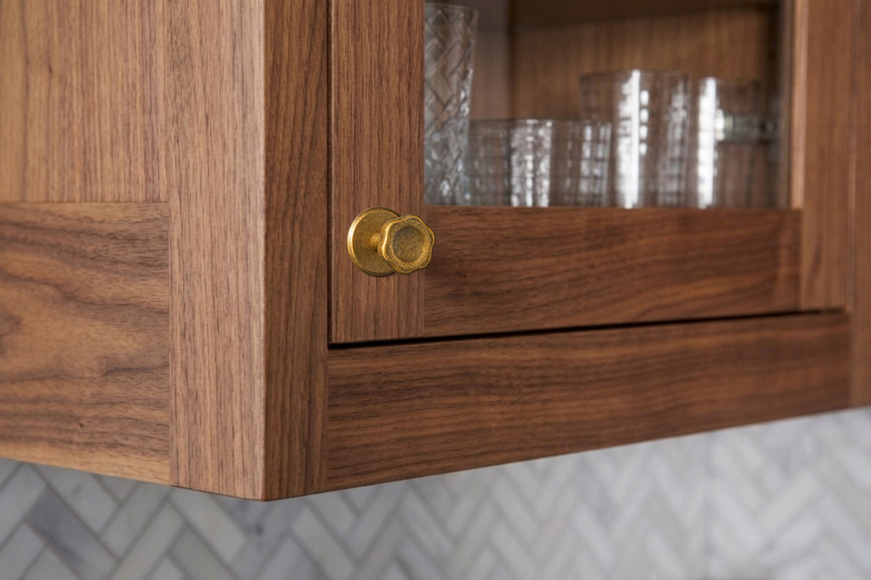 Floral Zinc Alloy Cabinet Knobs with Decorative Backplates, Assorted Multi-Shape Base Plates Furniture Drawer Knobs for Cabinet