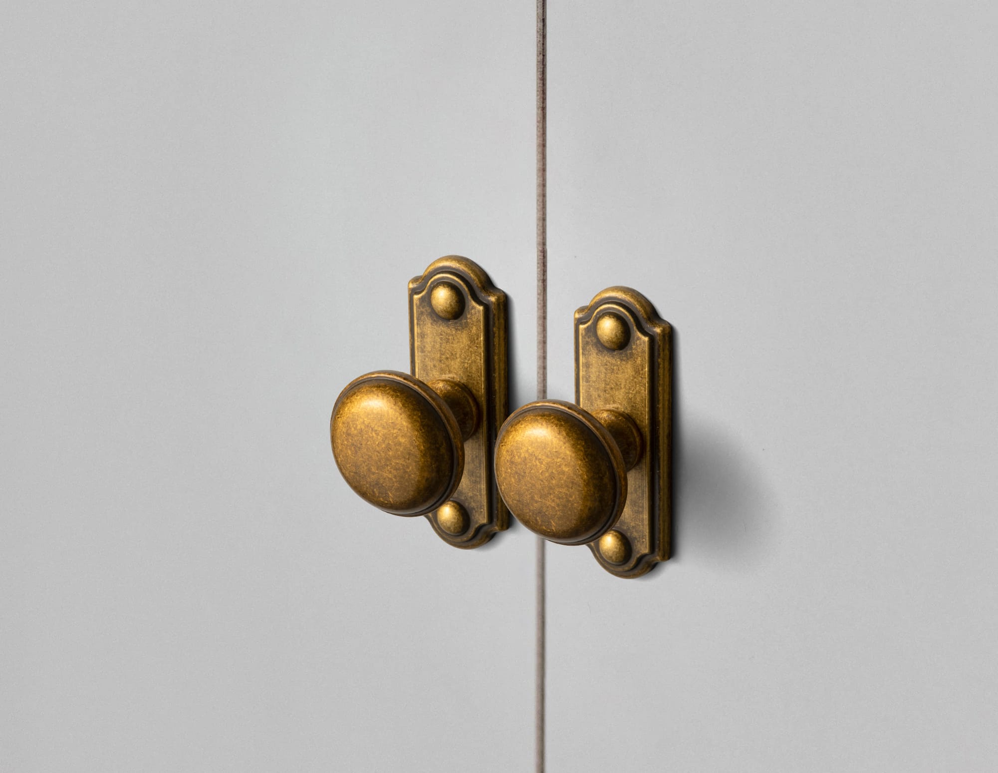 Classic Mushroom Cabinet Knob Zinc Alloy Round Cabinet Knob with Backplate for Kitchen Cabinet