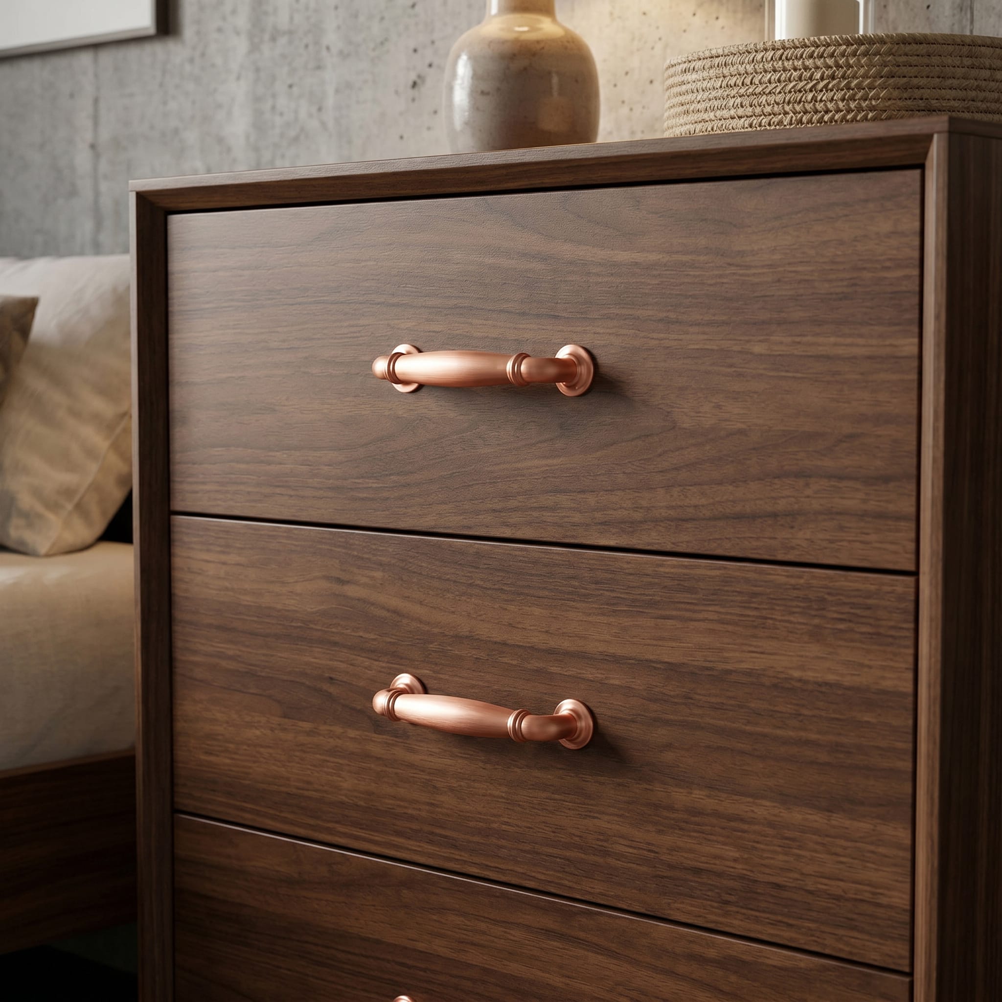 Decorative Cabinet Pulls with Eye-Catching Geometric & Curved Silhouettes